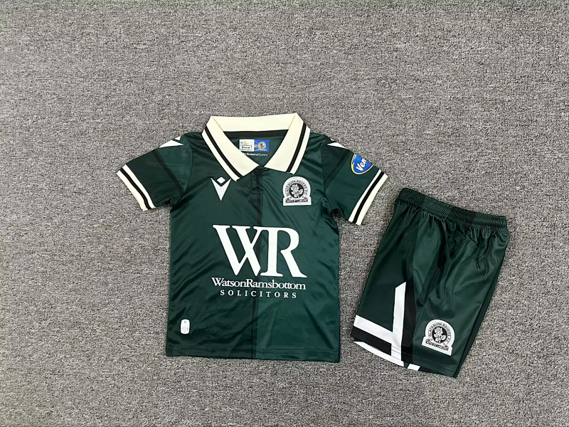 Niño_kids kit 25-26 Blackburn Rovers away soccer jersey size 16-28